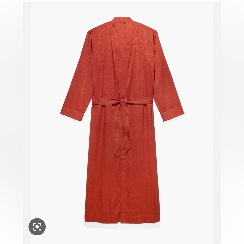 COPY - Savage X Fenty long satin robe SMALL